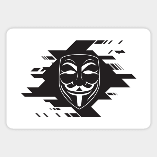 Anonymous (black version) Magnet